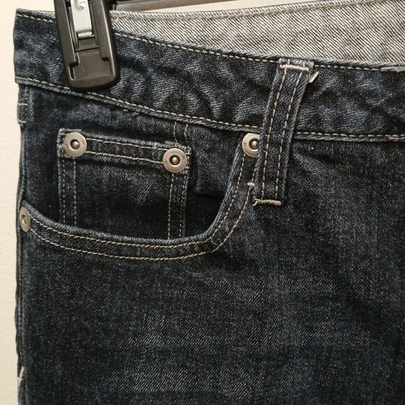 Nobo No Boundaries Junior 11 Dark Wash Bootcut Butterfly Pockets Embroidered - Picture 9 of 16